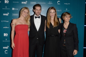 Michelle Hunziker;Tomaso Trussardi;Gaia Trussardi;Giulia Bongiorno